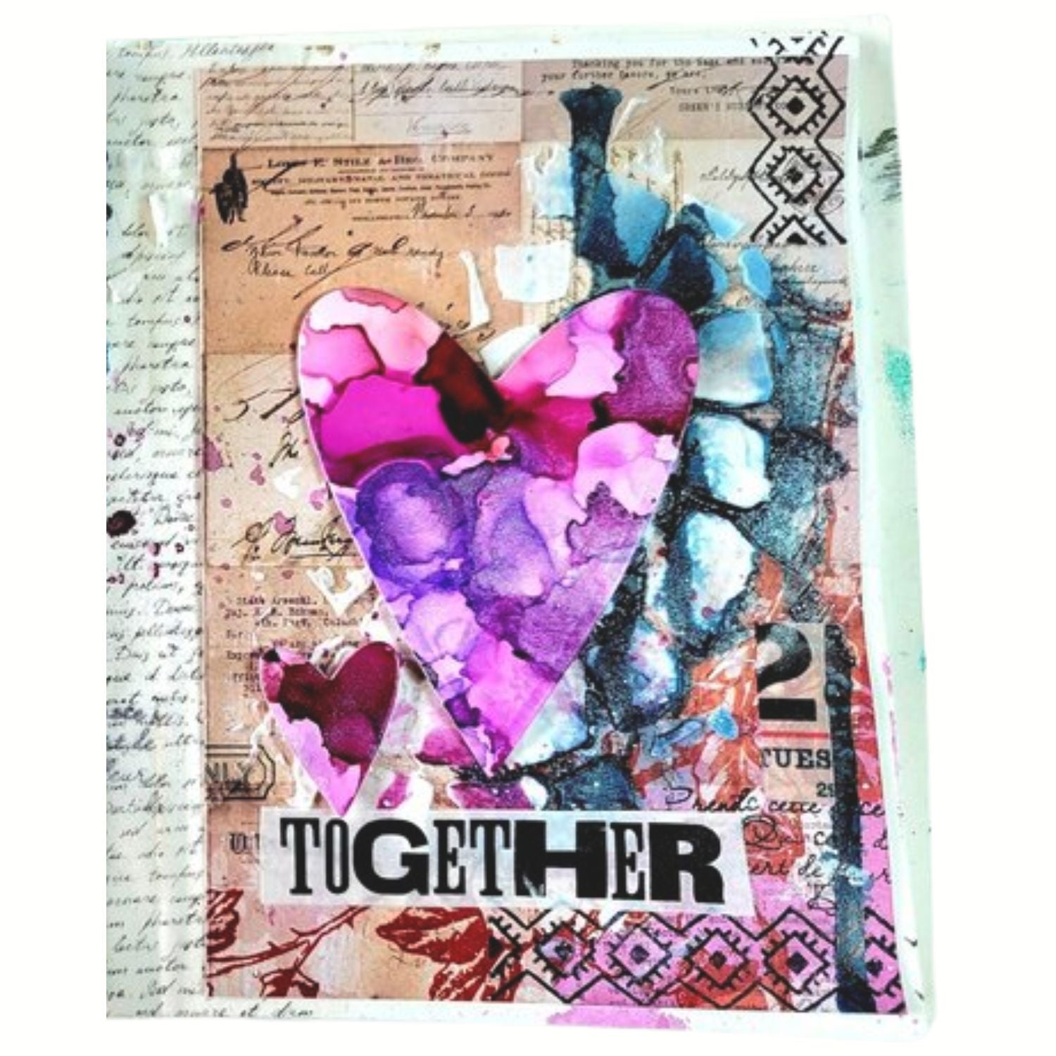Tim Holtz Alcohol Pearls Opulent / Tinta al Alcohol Aperlada Morado Opulento Tintas al Alcohol Ranger