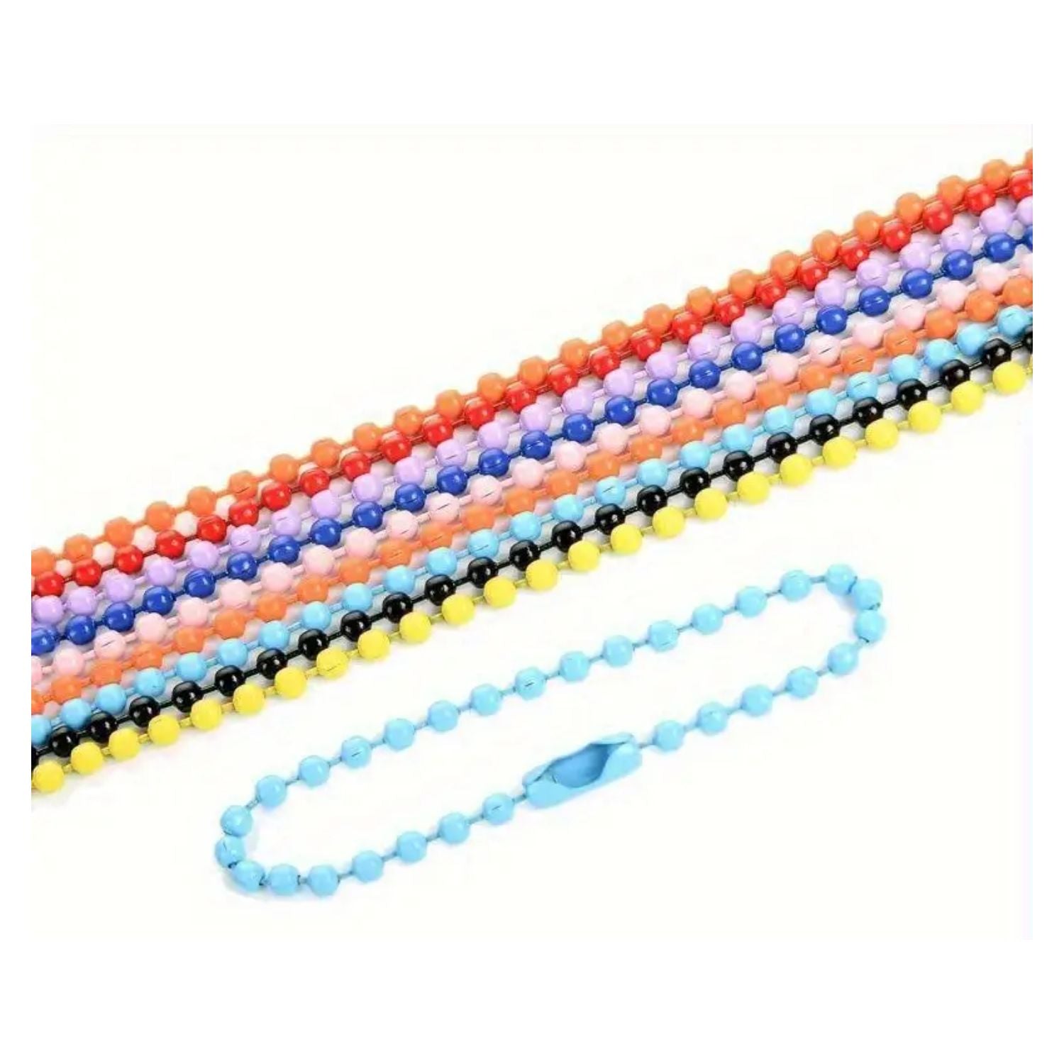 Cadena de Bola con Broche de Varios Colores Accesorios Hobbees