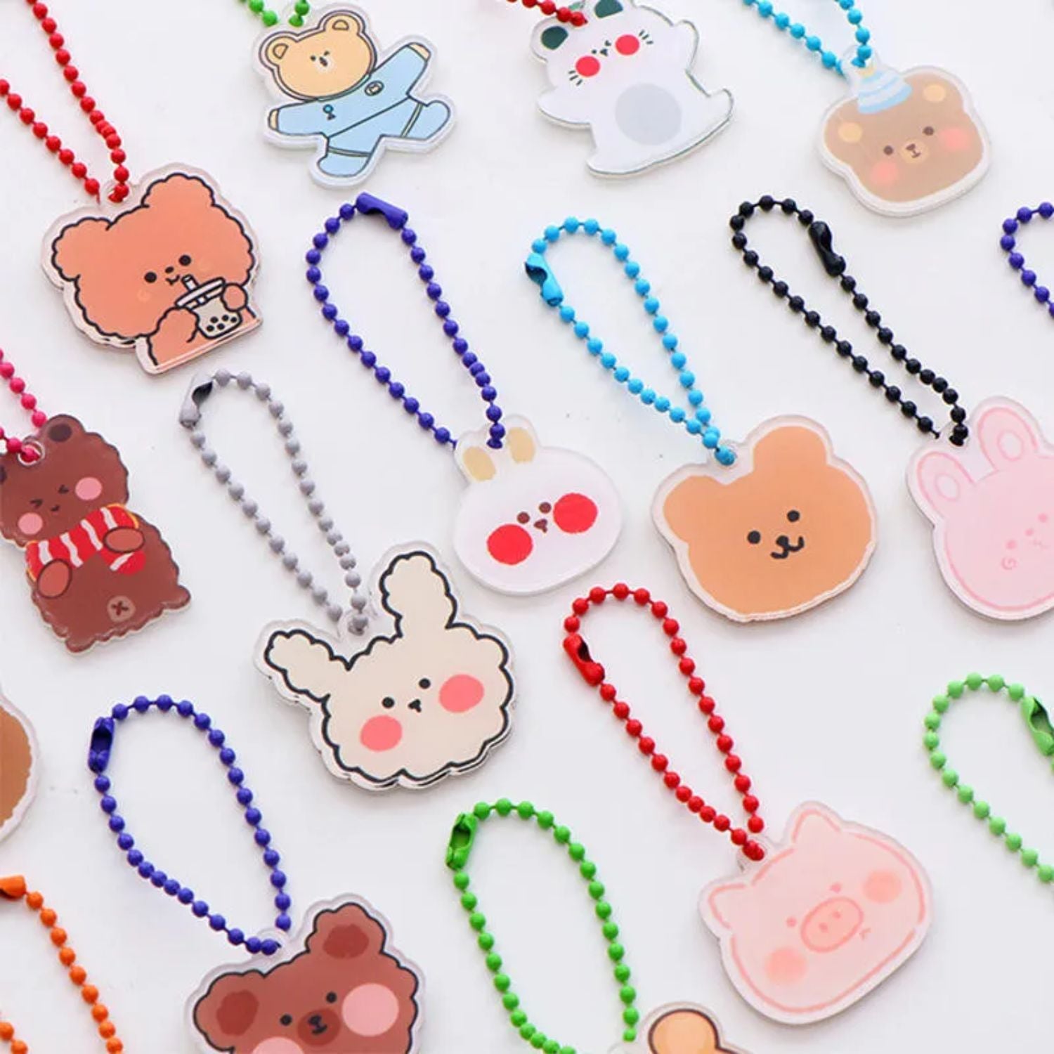 Cadena de Bola con Broche de Varios Colores Accesorios Hobbees