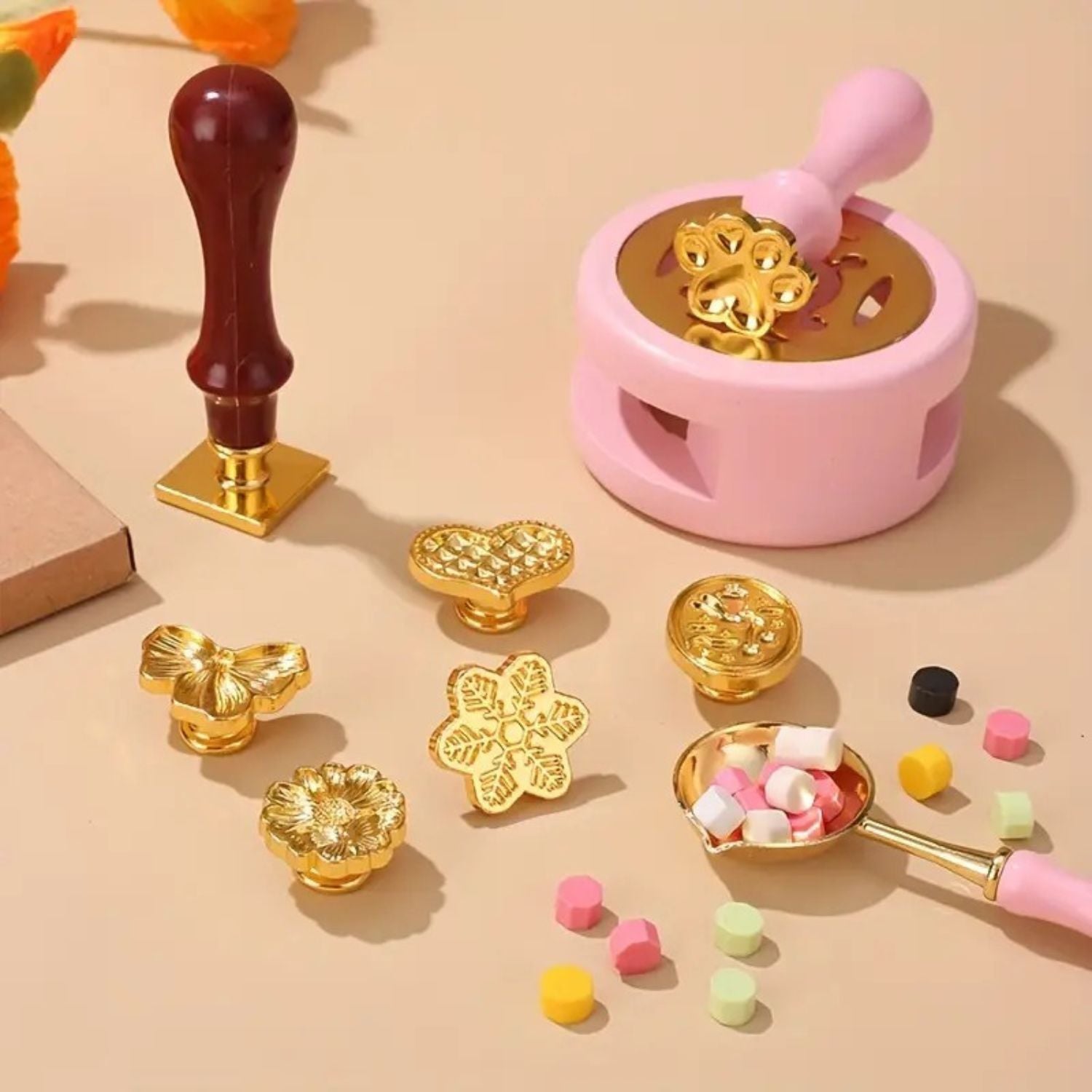 Set De 10 Sellos Económicos para Lacre Sellos Hobbees