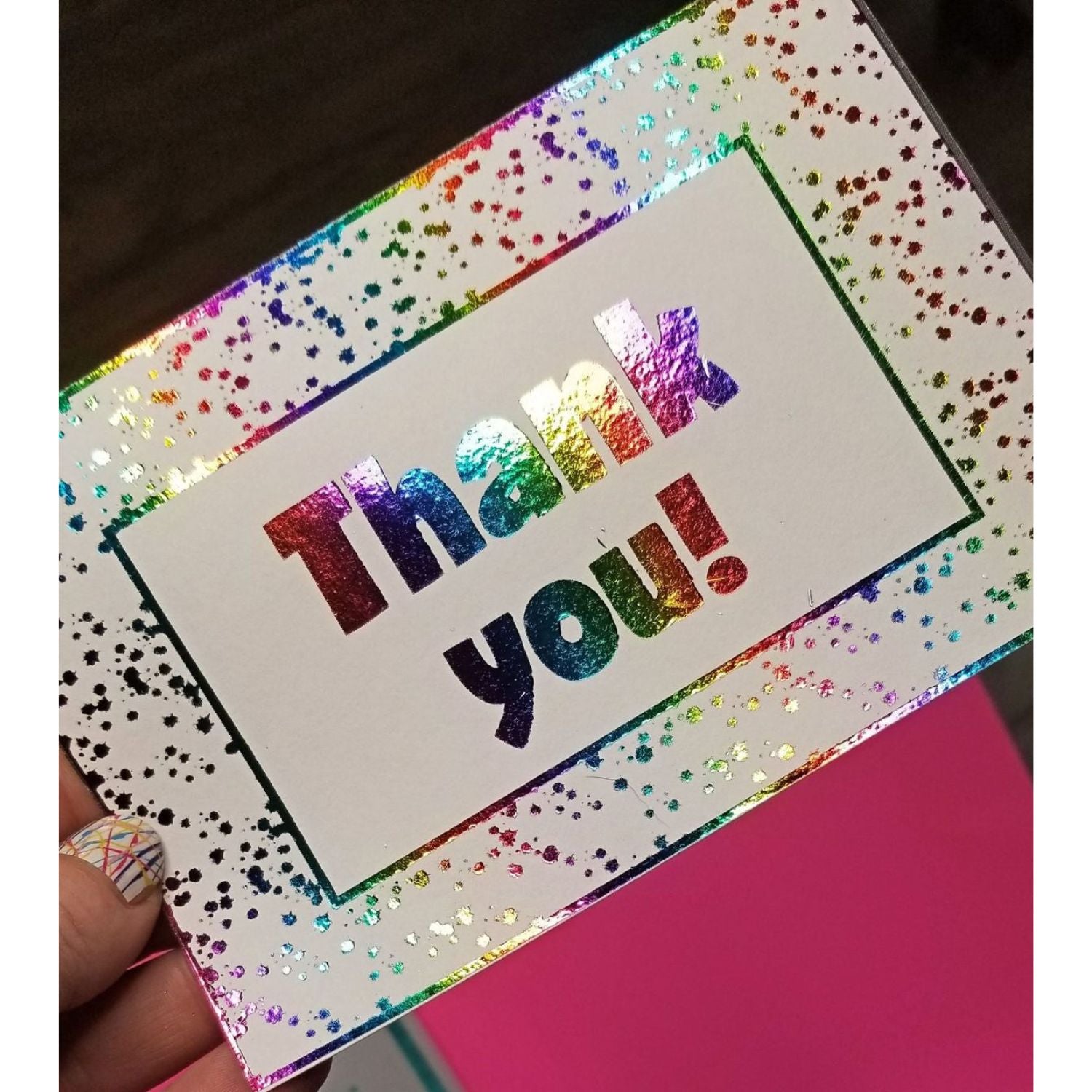 Rollo de Foil para Tinta Toner Arcoiris 19.5cm x 5m Foil Hobbees