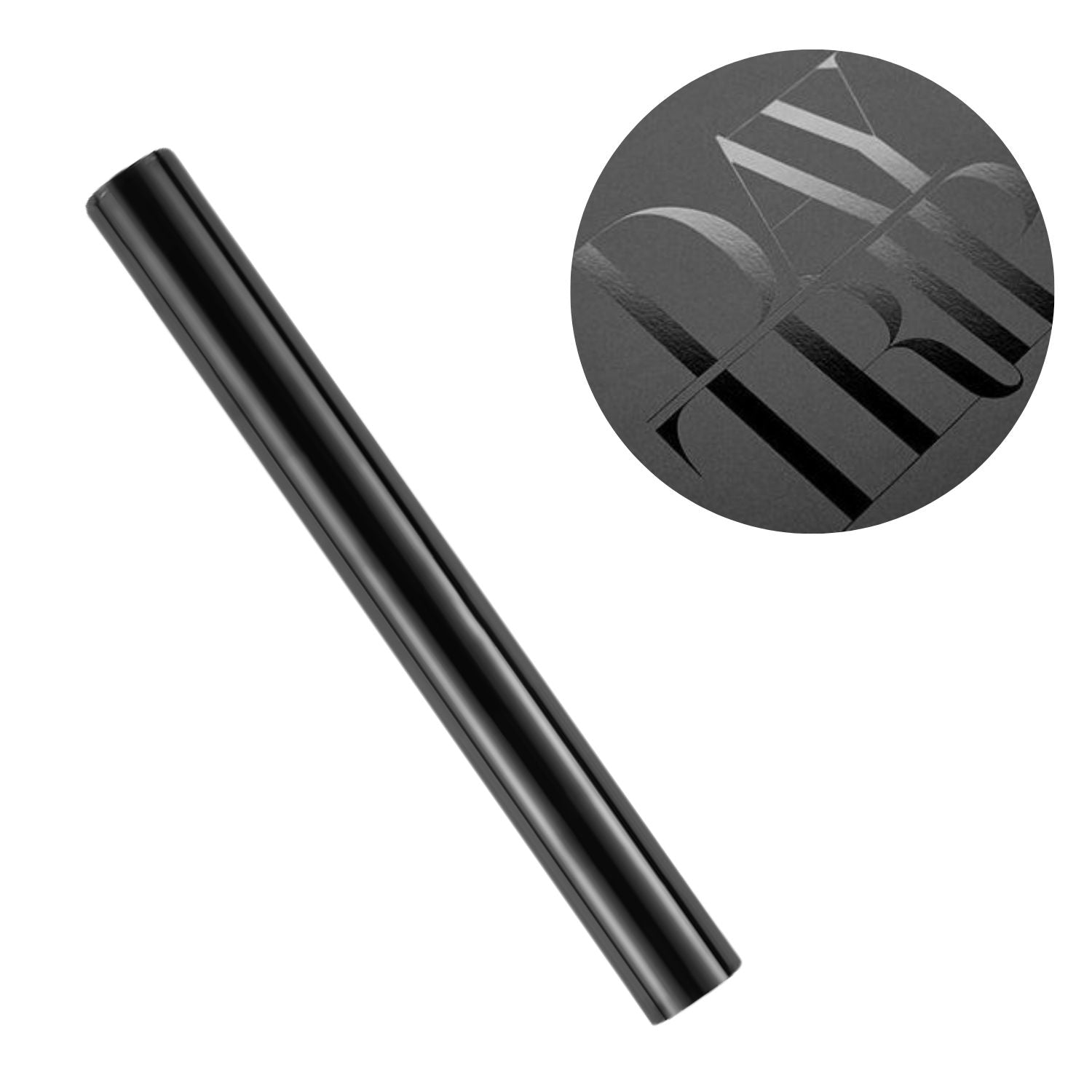 Rollo de Foil para Tinta Toner Negro 19.5cm x 5m Foil Hobbees