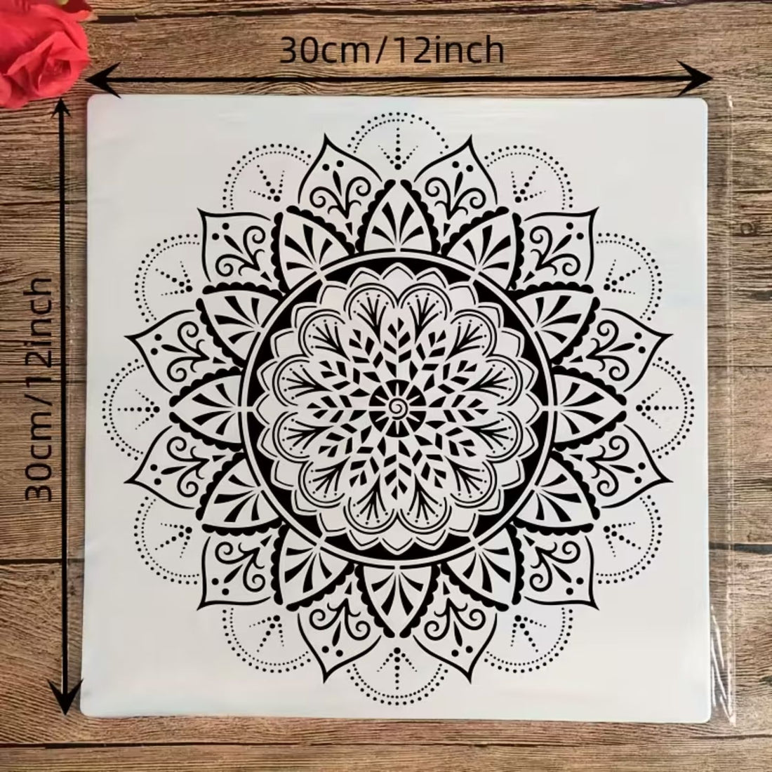 Esténcil de Mandala 14