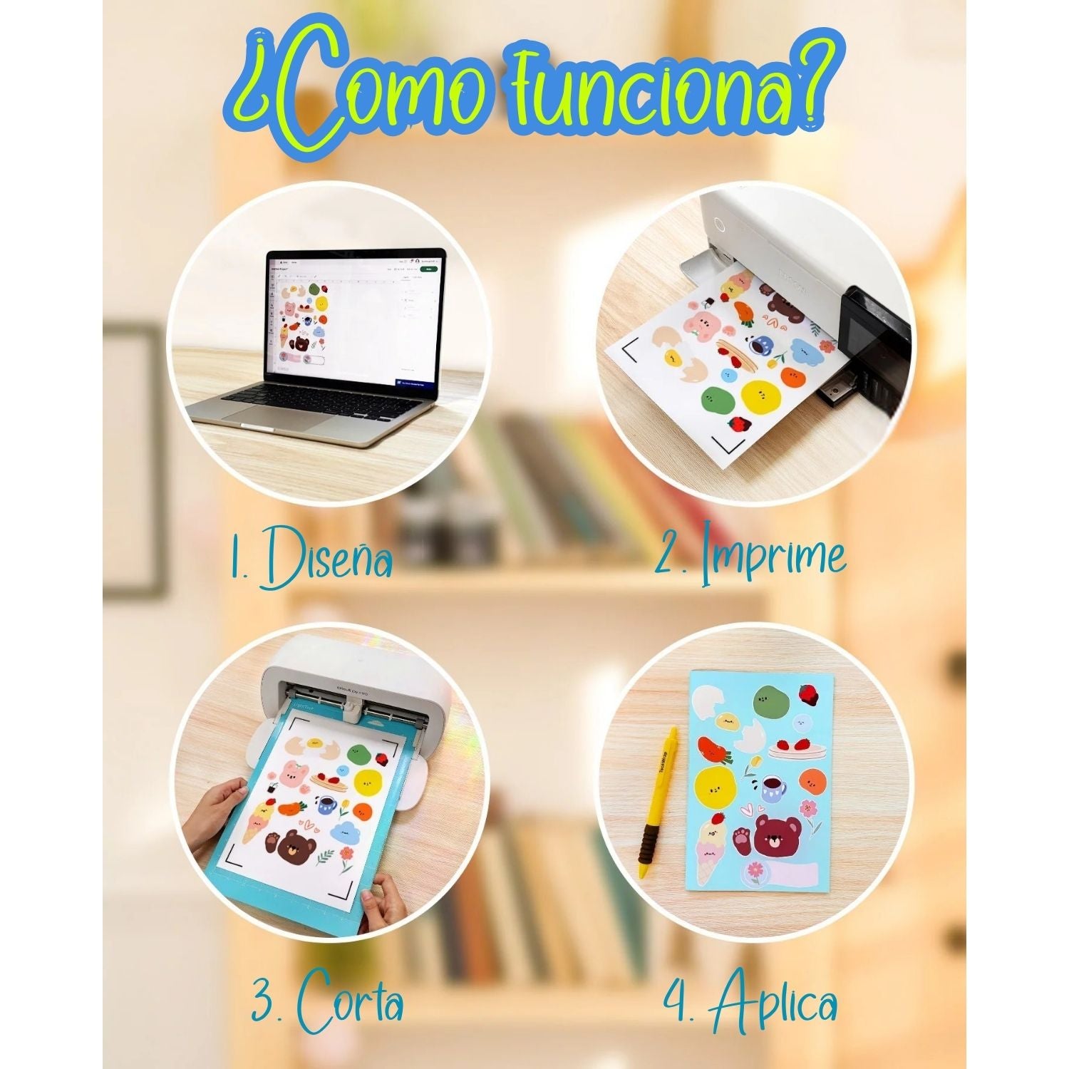 Inkjet Sticker Paper Beginner Pack / 30 Hojas Adhesivas Para Sticker Paquete Mixto Viniles Teckwrap