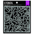 Artistic Peony Stencils / Esténcil Peonías Esténciles / Plantillas Hero Arts
