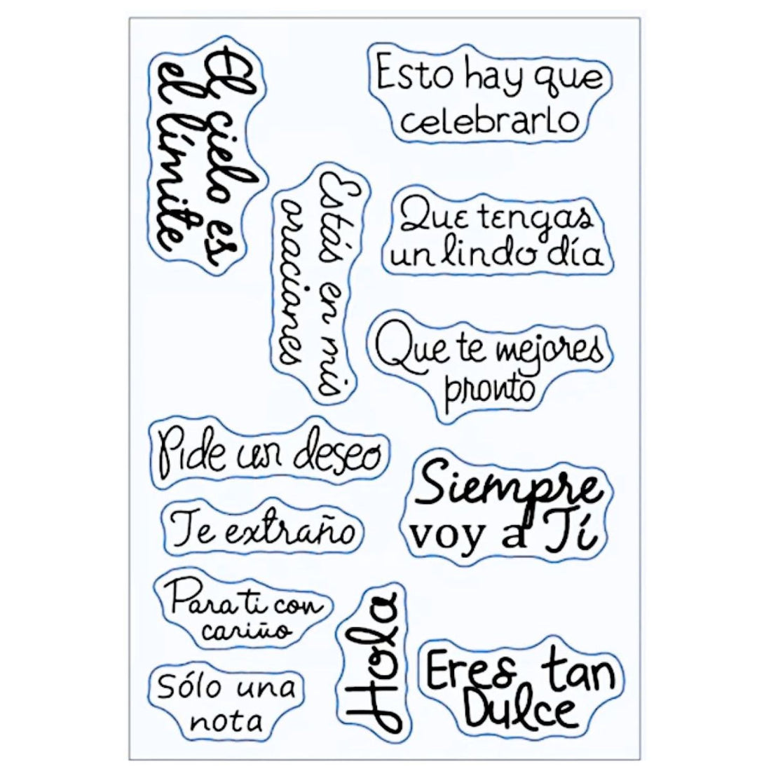 Set De Sellos El Cielo Es el Límite &amp; Frases