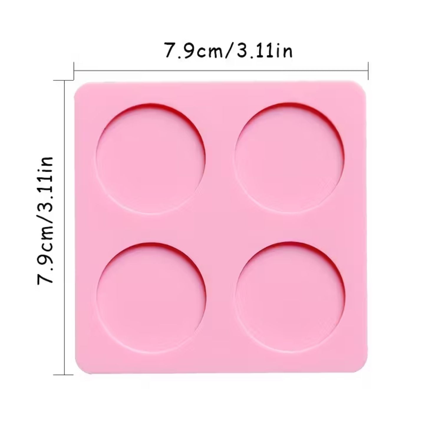 Molde de Silicon Para Sello de Lacre Rosa Herramientas Hobbees