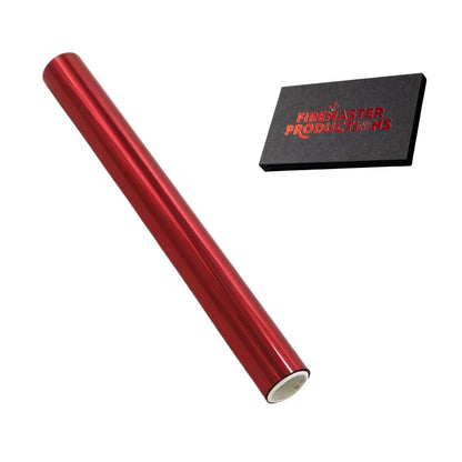 Rollo de Foil para Tinta Toner Rojo 19.5cm x 5m Foil Hobbees