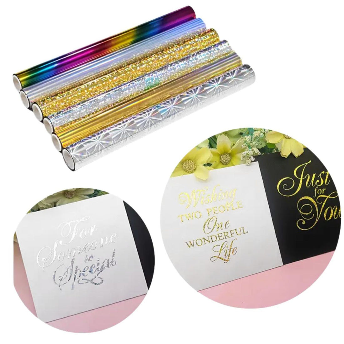 Set Foil Destellos de Glamour Foil Hobbees