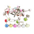 15 Brads Perlas De Colores Adornos / Embellishments Hobbees