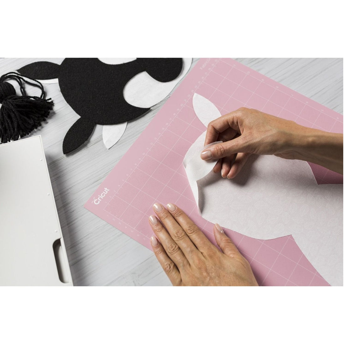 Fabric Grip Mat 12" x 24" Pink / Tapete de Corte Rosa para Tela Mats para Plotters Cricut