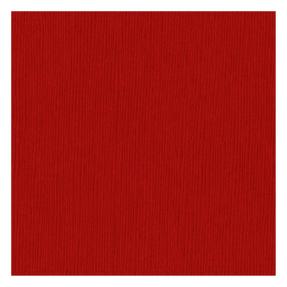 Fourz Cardstock Classic Red / Cartulina Color Rojo Clásico 30.5 cm Papel, Hojas Sueltas Bazzill
