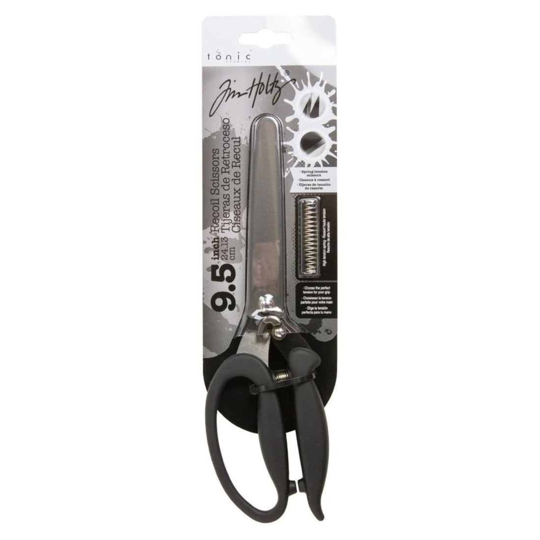 Recoil Scissors / Tijeras De Retroceso 9.5" Tijeras / Cutters Tim Holtz