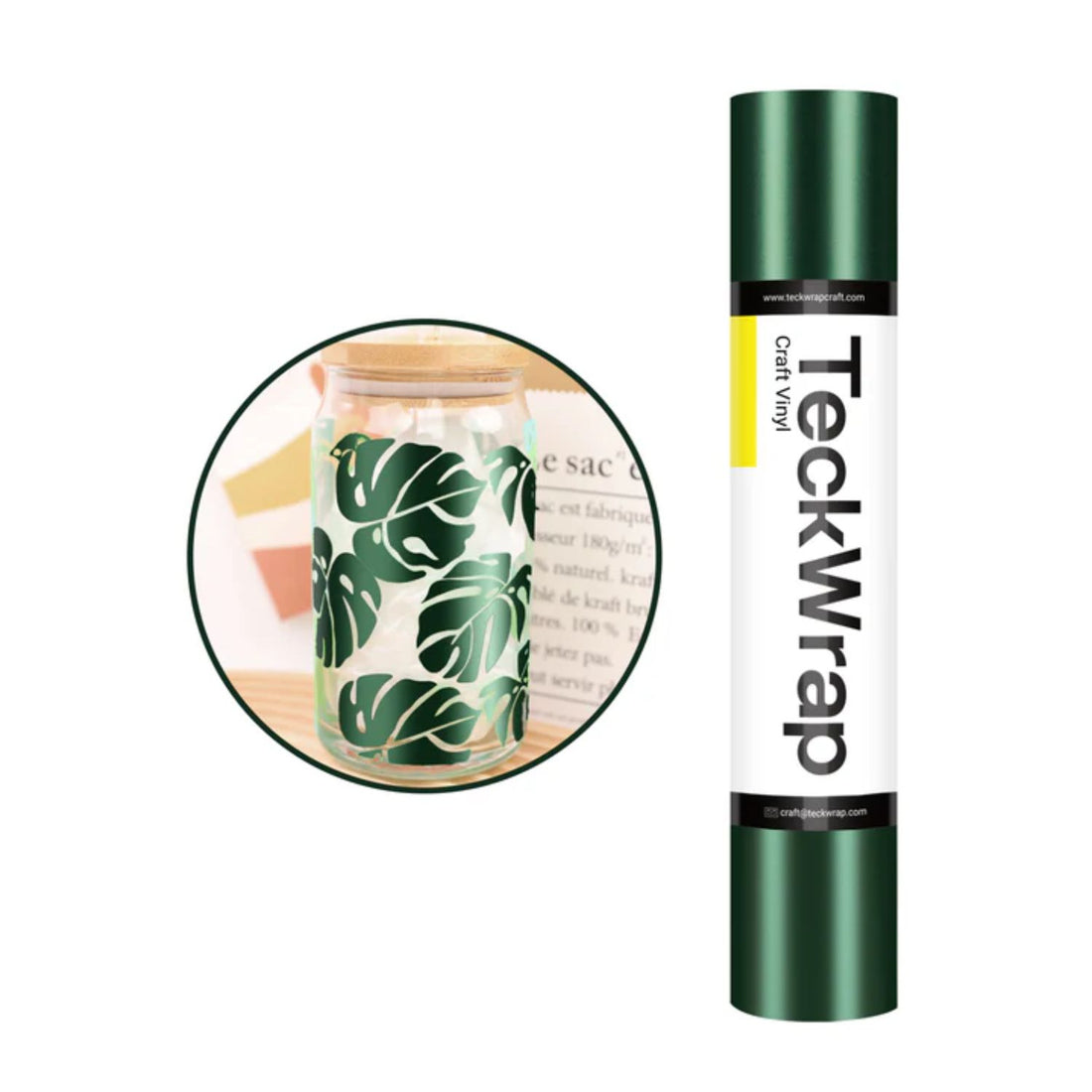 Metallic Satin Chrome Dark Green Vinyl / Vinil Adhesivo Satin Verde Oscuro Viniles Teckwrap