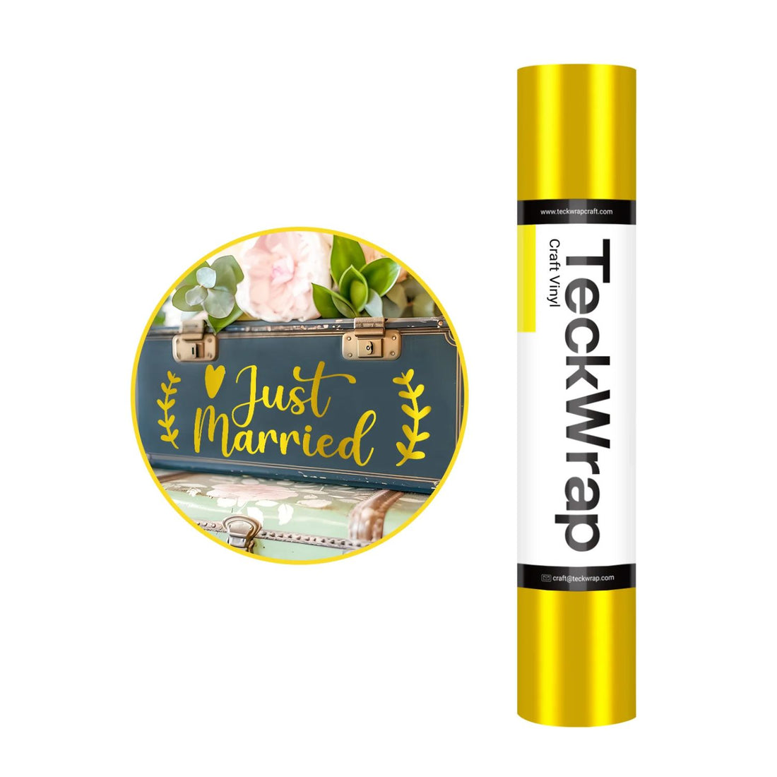 Metallic Satin Chrome Gold Passion Vinyl / Vinil Adhesivo Satin Pasión Dorada Viniles Teckwrap