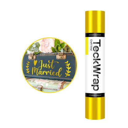 Metallic Satin Chrome Gold Passion Vinyl / Vinil Adhesivo Satin Pasión Dorada Viniles Teckwrap