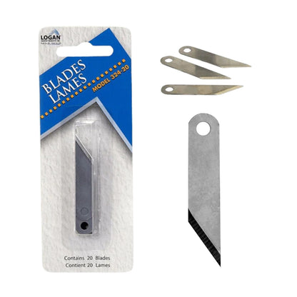 Replacement Blades / Navajas de Repuesto para Cortador de Óvalos y Círculos Accesorios Logan