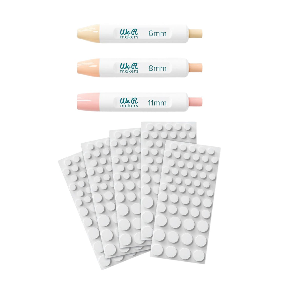 Foam Dot Setter Kit / Kit Fijador De Puntos De Espuma Adhesivos / Pegamentos We R Makers