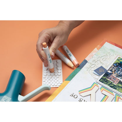 Foam Dot Setter Kit / Kit Fijador De Puntos De Espuma Adhesivos / Pegamentos We R Makers