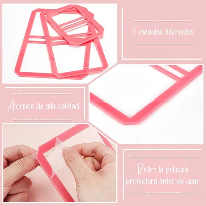 3 Guías para Libretas Post It Azul