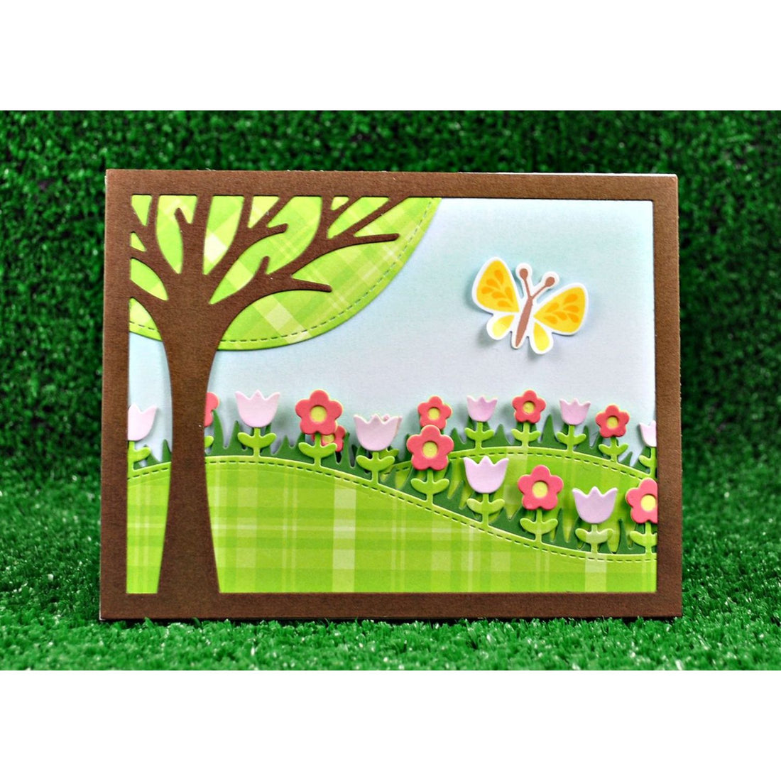 Suajes de Bordes de Pasto con Flores Dados de Corte / Suajes / Troqueles Hobbees