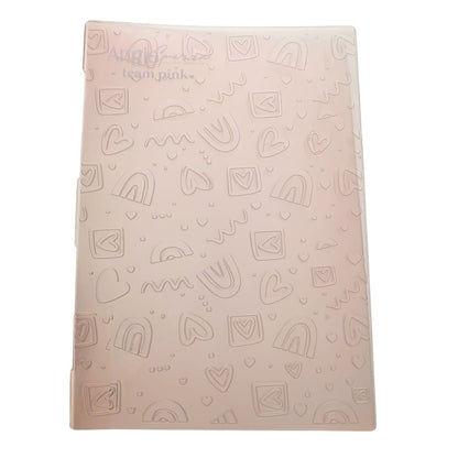 Folder de Embossing Rainbow Heart Folders de Grabado Angie Guerra