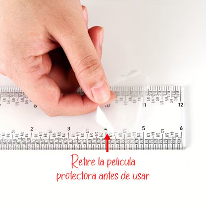 Regla Centradora De Acrílico 12" Herramientas Hobbees