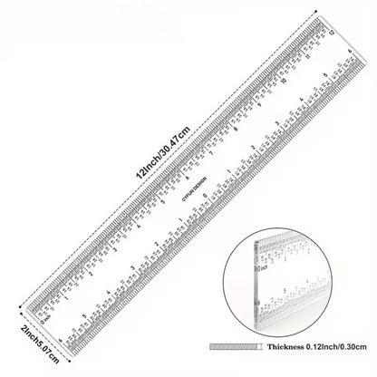 Regla Centradora De Acrílico 12" Herramientas Hobbees
