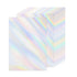 Laminate Sheets Rainbow Holographic / 10 Hojas Laminado Autoadhesivo Arcoiris Holo Acetato y Especializados Teckwrap