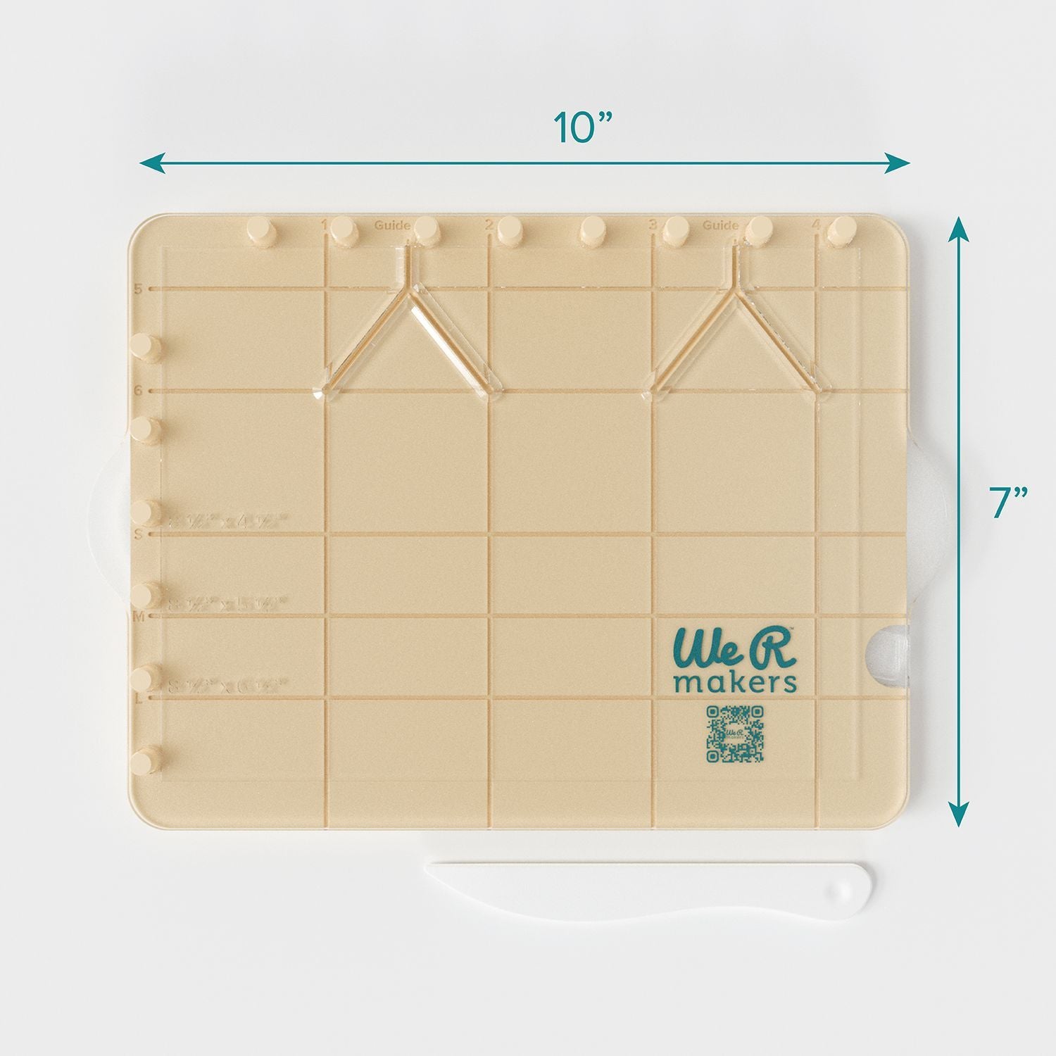 Stamp Board &amp; Stamps / Tabla Para Estampado Herramientas We R Makers