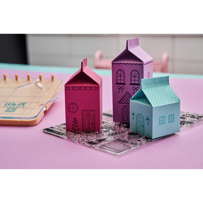 Stamp Board &amp; Stamps / Tabla Para Estampado Herramientas We R Makers