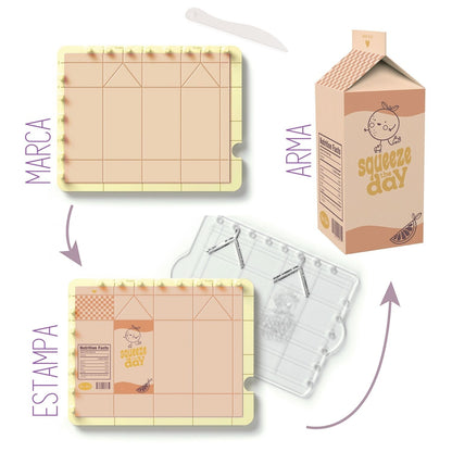 Stamp Board &amp; Stamps / Tabla Para Estampado Herramientas We R Makers