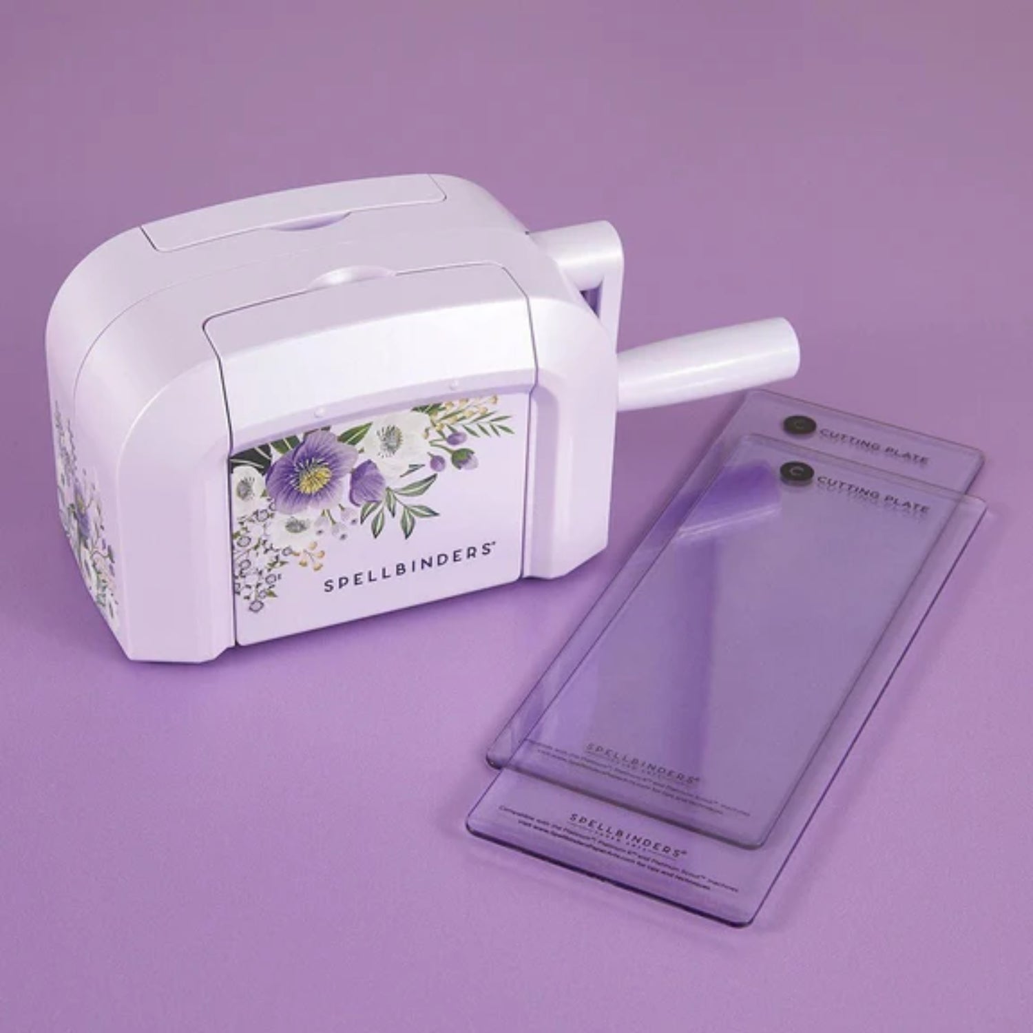 Cutting Plates Lilac Shimmer / 2 Placas de Corte Lila Accesorios para Suajadoras Spellbinders