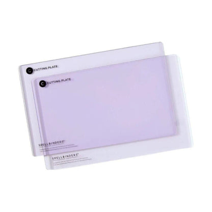 Lilac Shimmer Extended Cutting Plates C / 2 Placas de Corte Extendidas Lilas Accesorios para Troqueladoras Spellbinders