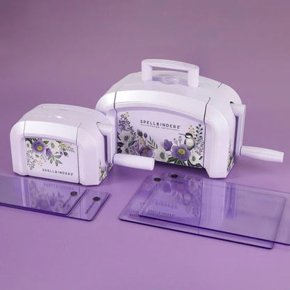 Lilac Shimmer Extended Cutting Plates C / 2 Placas de Corte Extendidas Lilas Accesorios para Troqueladoras Spellbinders