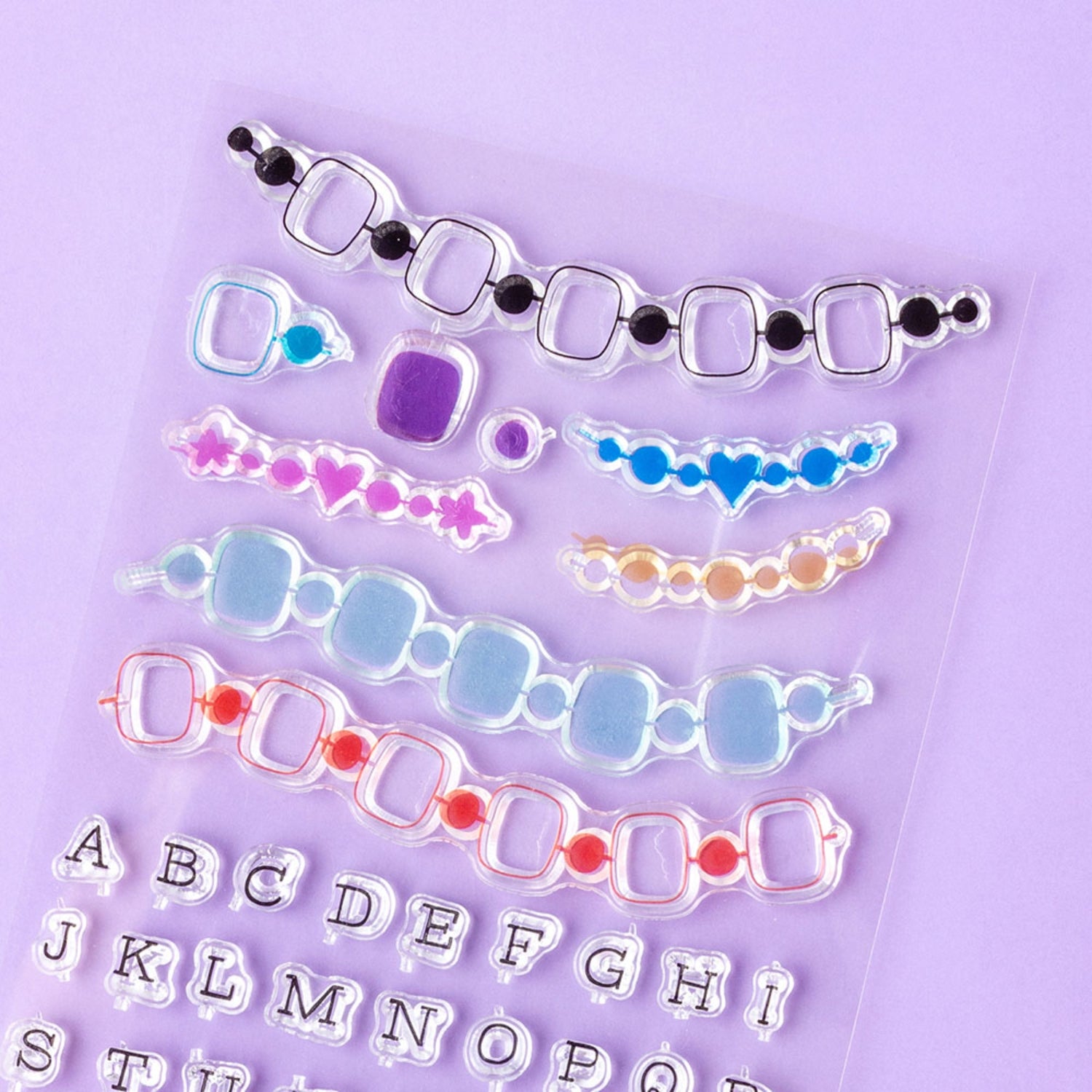 Live The Dream Stamp / Set Sellos Transparentes Vive El Sueño Sellos American Crafts