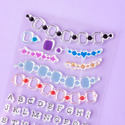 Live The Dream Stamp / Set Sellos Transparentes Vive El Sueño Sellos American Crafts