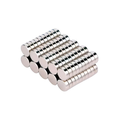10 Mini Imanes de Neodimio Planos Redondos Ultra Fuertes 4mm Imanes Hobbees