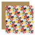 Ticket To Fun Double Sided Paper / Papel Doble Cara Mickey12" Papel, Hojas Sueltas Echo Park
