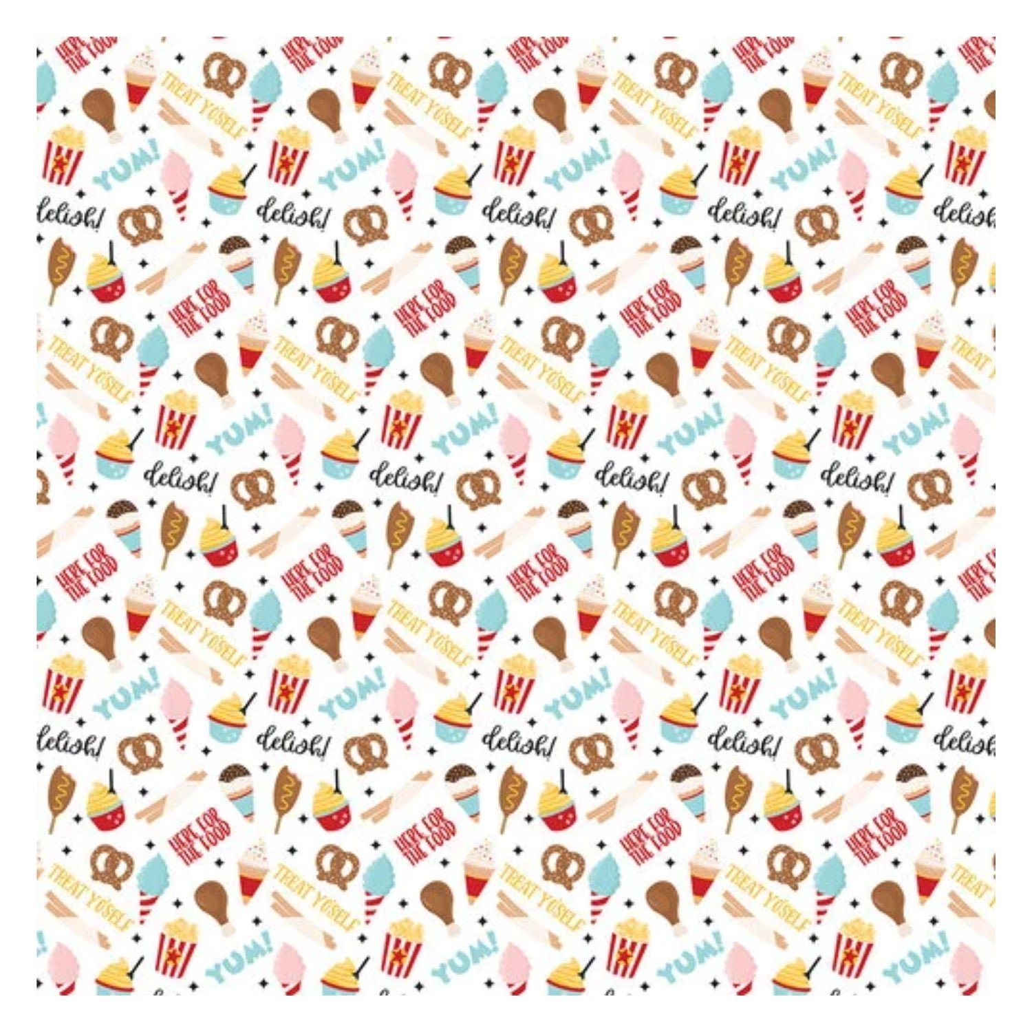 Downtown Dishes Double Sided Paper / Papel Doble Cara Mickey 12" Papel, Hojas Sueltas Echo Park