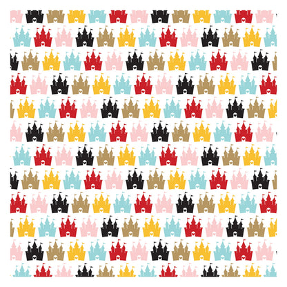 4x4 Journaling Cards Double Sided Paper / Papel Doble Cara Mickey 12" Papel, Hojas Sueltas Echo Park