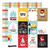 3x4 Journaling Cards Double Sided Paper / Papel Doble Cara Mickey 12" Papel, Hojas Sueltas Echo Park