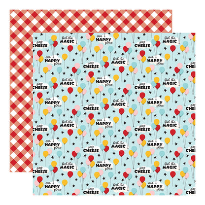 Feel The Magic Double Sided Paper / Papel Doble Cara Mickey 12" Papel, Hojas Sueltas Echo Park