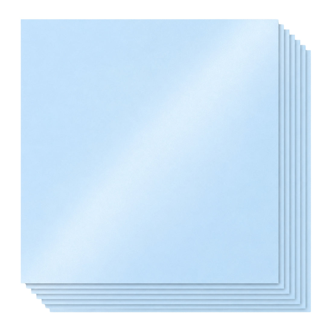 Hoja Cartulina Azul Cielo Iridiscente 12" Papel, Hojas Sueltas Hobbees