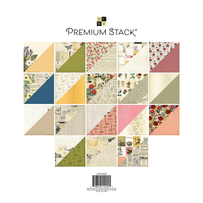 Cardstock Vintage / Block de Cartulina Vintage Papel DCWV