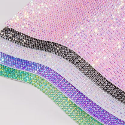 Hoja de Cristales Autoadhesiva Color Blanco Adornos / Embellishments Hobbees