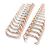 36 Espirales Metálicos Journelle Rose Gold 3/4" Arillos para Engargolar Angie Guerra & Hobbees