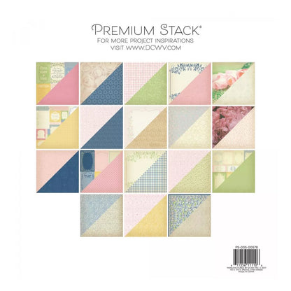 Fairytale Dream Paper Pad 12" / Block de Papel Sueño de Hadas Papel DCWV