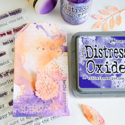 Tim Holtz Distress Oxide Villainous Potion / Cojin de Tinta Efecto Oxidado Morado Tintas Ranger