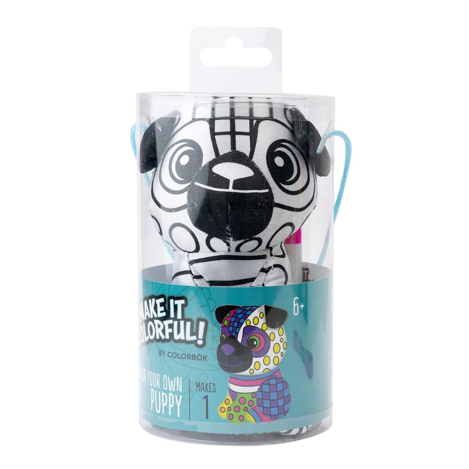 Make it Colorful Puppy / Colorea tu Perrito Colores y Plumones Colorbok